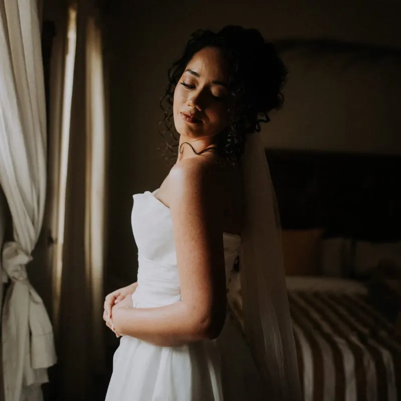 Portrait de mariée à Marrakech
