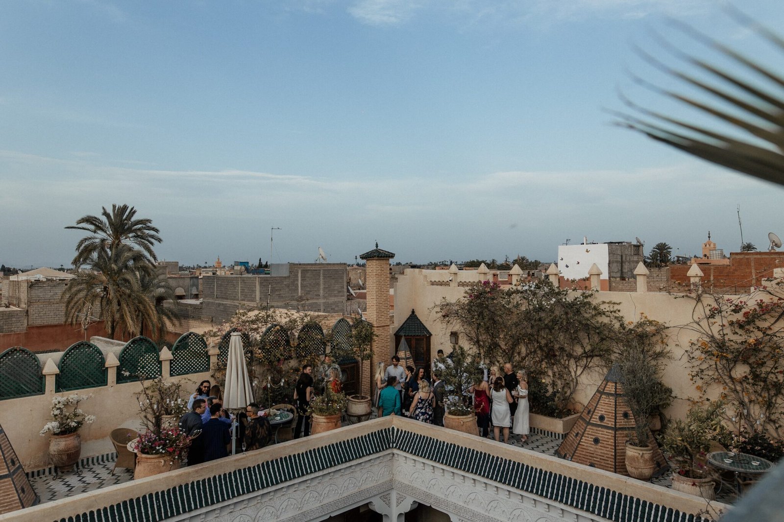 Dîner privé dans un riad