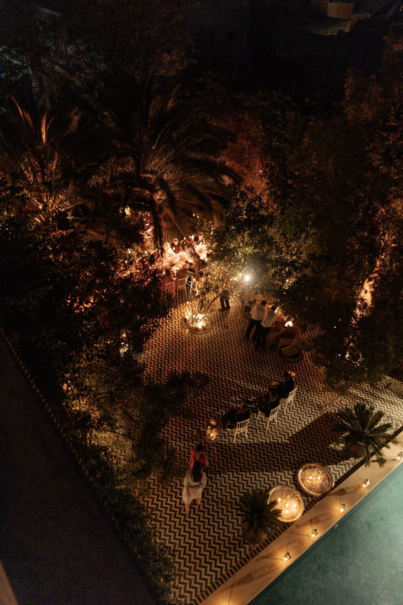 Dîner privé dans un riad
