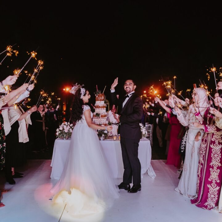 Mariage chic et élégant à Marrakech