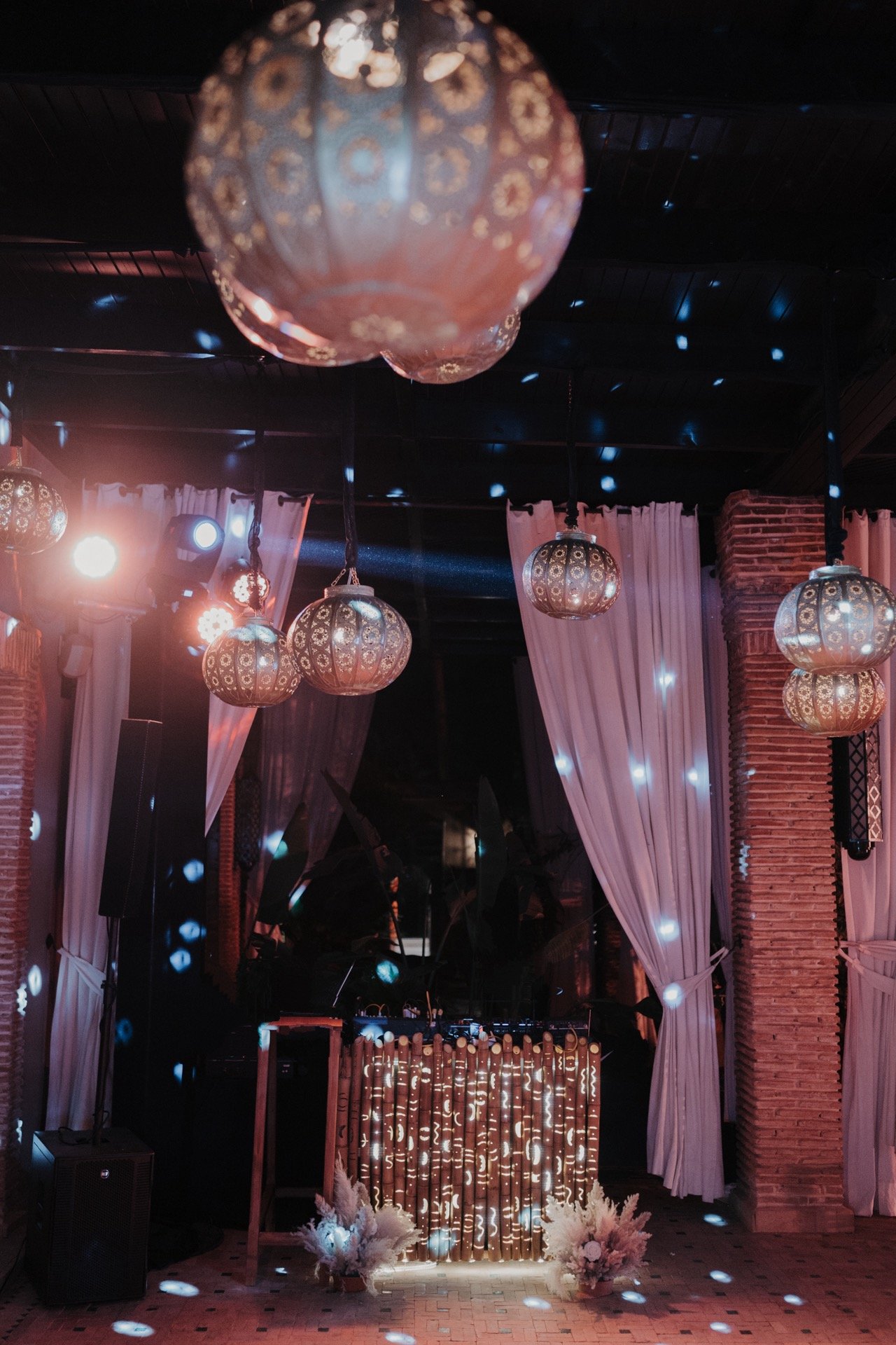 Décoration de mariage à Marrakech