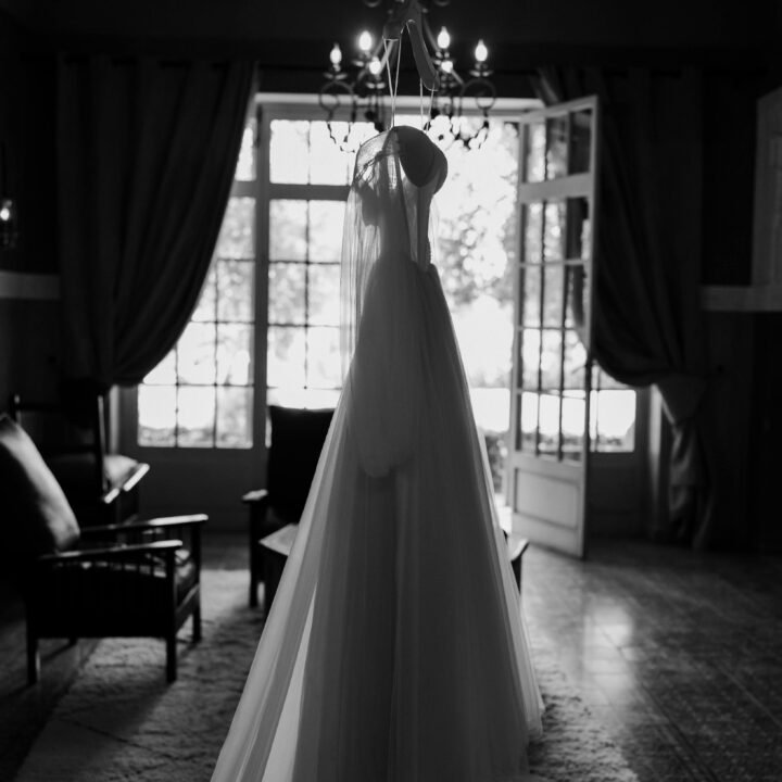 Robe de mariée au beldi country club à Marrakech