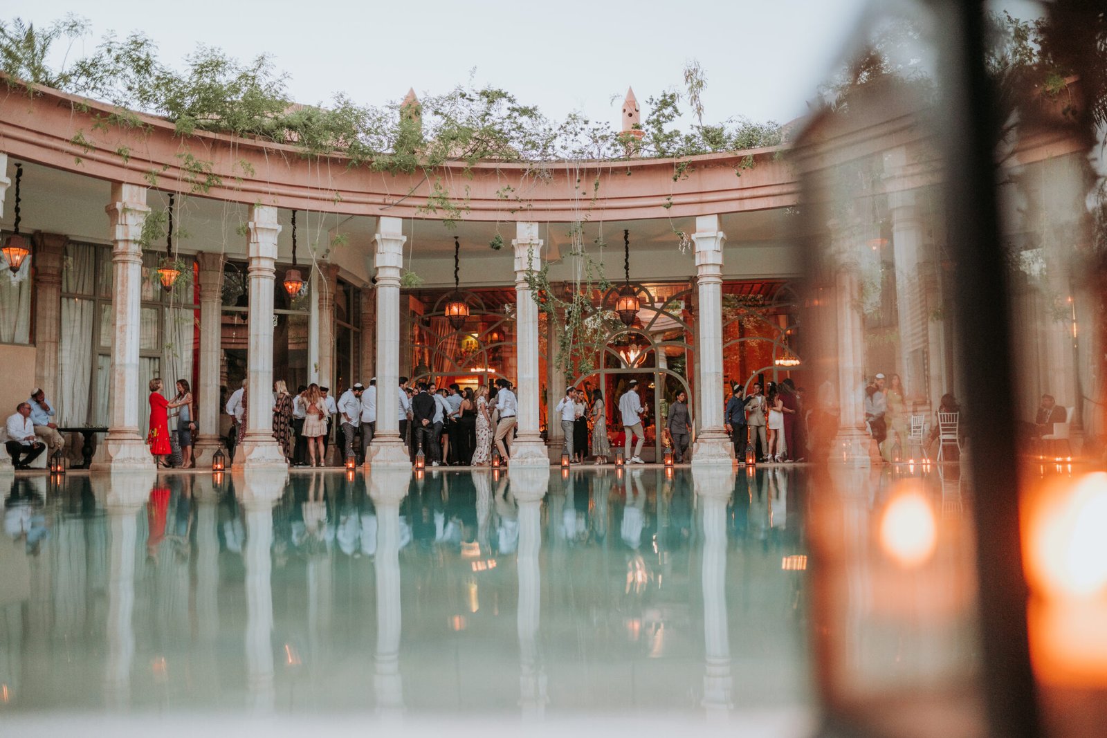 Mariage juif au palais Rhoul