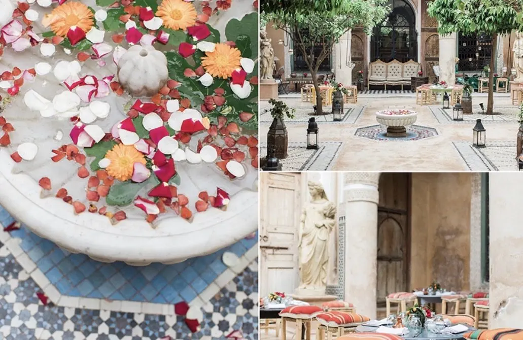 Cérémonie du henné lors d’un mariage à Marrakech